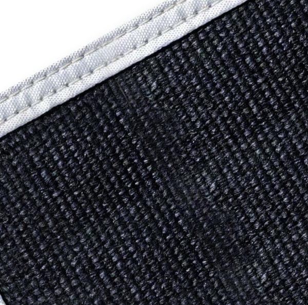 Black fiberglass fire blanket welding fire blanket